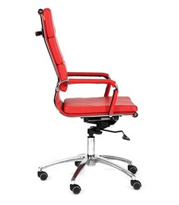 Компьютерное кресло CHAIRMAN 750 экокожа красная в Ангарске - предосмотр 2